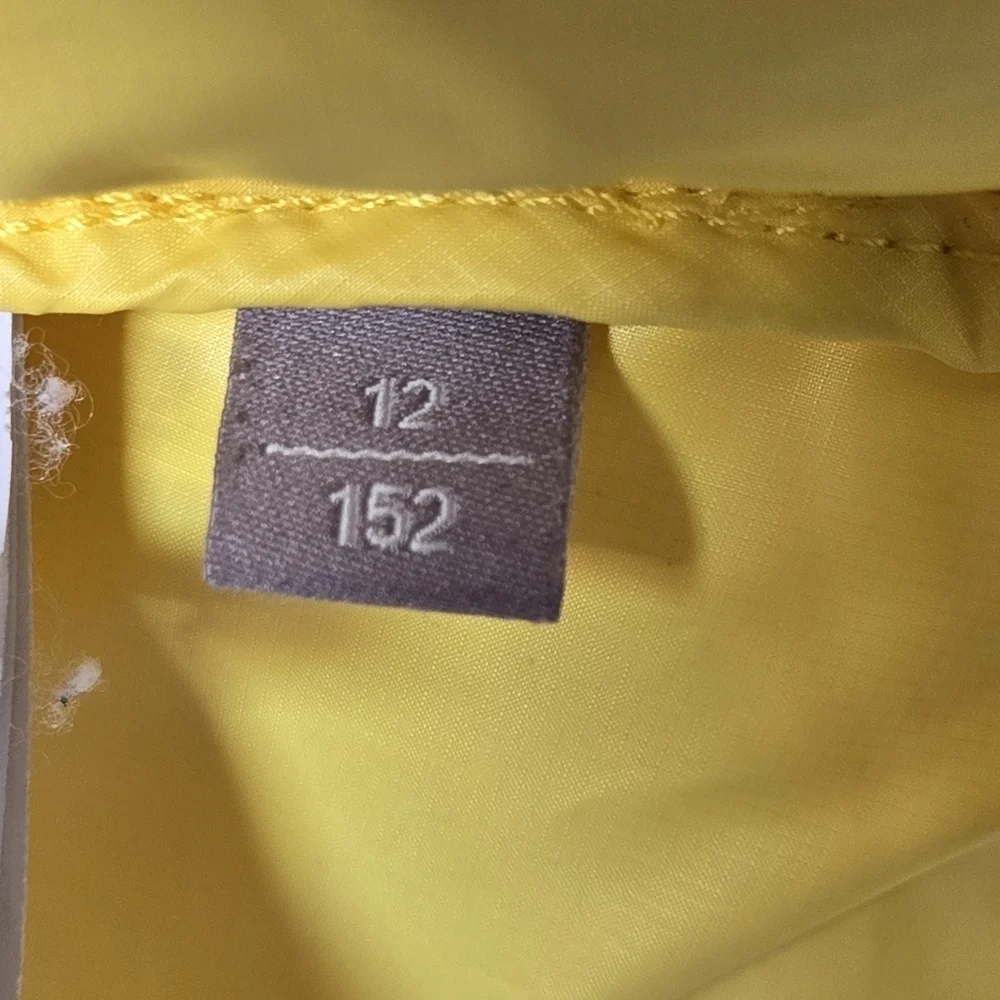 Urban Outfitters Napapijri Akke Butter Yellow Kids Quilted Puffer Duck Down Vest